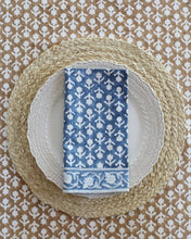 Load image into Gallery viewer, 208-5 Napkin Charlotte Indigo
