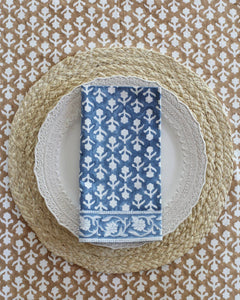 208-5 Napkin Charlotte Indigo