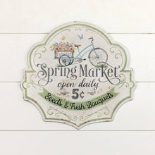 Load image into Gallery viewer, 114-8230 SPRING MARKET SIGN
