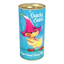 Load image into Gallery viewer, 201-101 Quacky Easter! Super Sweet Chocolate Cocoa (7oz Tins)
