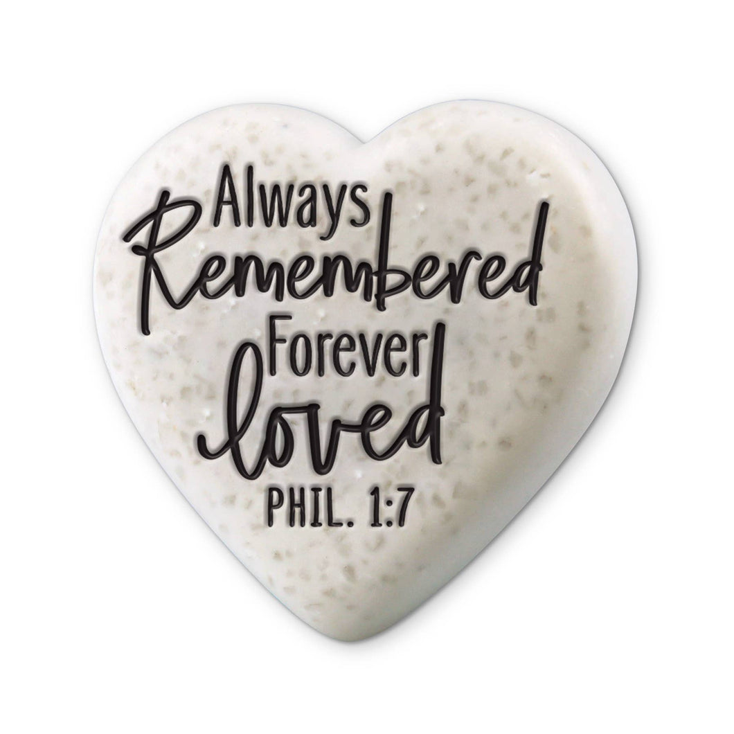 209-23 LCP Remembered...Loved - Heart Stone
