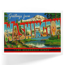 Load image into Gallery viewer, 51-624  MAGNET Greetings from Washington Evergreen State
