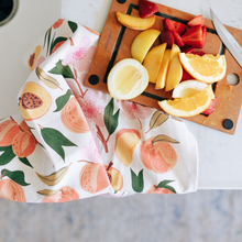 Load image into Gallery viewer, 366-6 Peach Blossom Tea Towel
