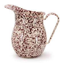 Load image into Gallery viewer, 160-27 Splatter Enamelware Large Pitcher
