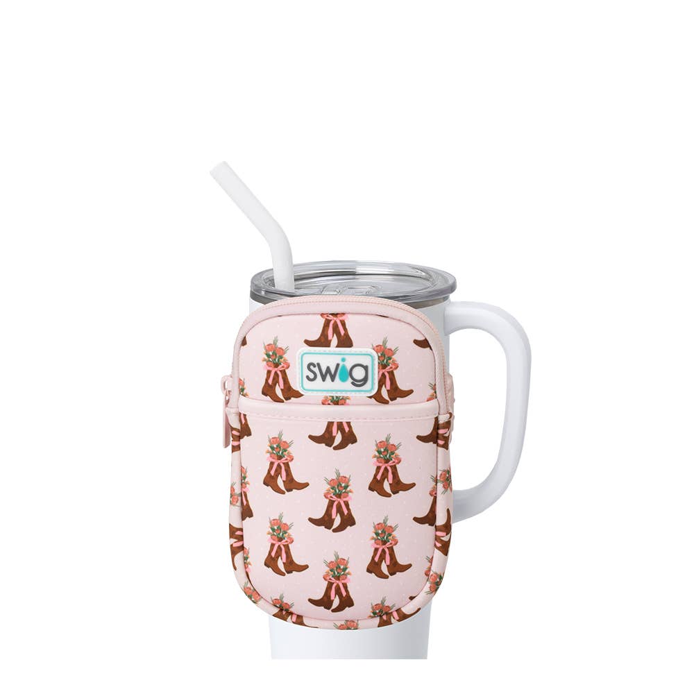 8-3455 Cowgirl Coquette Mega Mug Pouch