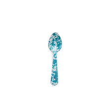 Load image into Gallery viewer, 160-49D Splatter Enamelware Small Spoon
