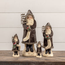 Load image into Gallery viewer, 114-329  8&quot; CHARCOAL VELVET BELSNICKLE
