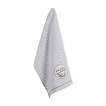Load image into Gallery viewer, 63-755212 Flower Market Embellished Dishtowel
