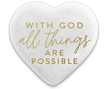 Load image into Gallery viewer, 209-40955 LCP Heart Stone Card With God All Things
