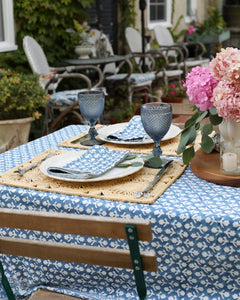 208-5 Napkin Charlotte Indigo