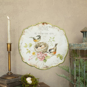 114-3664 15.75" HOME BIRD SIGN