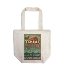 Load image into Gallery viewer, 51-05633   ORGANIC TOTE BAG Yakima, Washington, Cherries Vintage Sign
