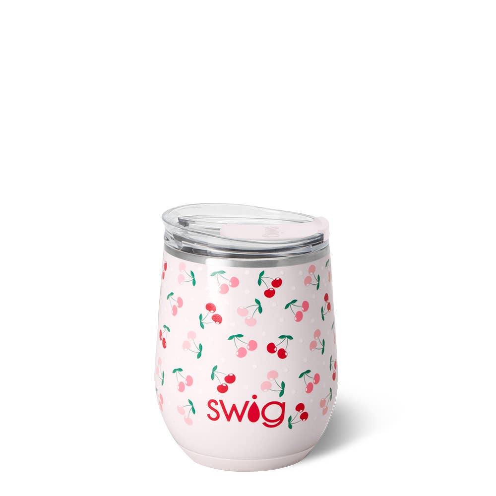 8-8116 Cherry Pie Stemless Wine Cup (12oz)