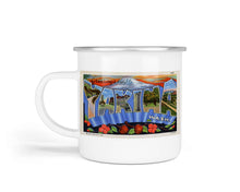 Load image into Gallery viewer, 193-1   Yakima Washington Postcard Enamel Mug Camp Mug Coffee Mug
