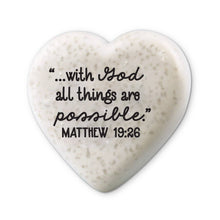 Load image into Gallery viewer, 209-6 LCP With God Hearts of Hope Stone - Heart Stone
