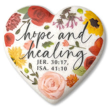 Load image into Gallery viewer, 209-40558 LCP Heart Stone Hope And Healing Red Yellow
