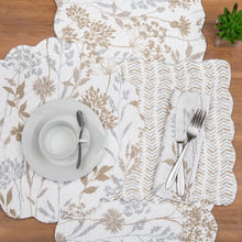 Load image into Gallery viewer, 31-589 Carmella Fields Floral Round Placemat
