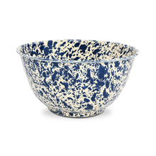 Load image into Gallery viewer, 160-D23 SALAD BOWL, LARGE RED MARBLE
