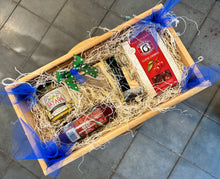 Load image into Gallery viewer, 2025-43 GAME DAY Sausage Mustard &amp; Cheese Wooden Gift Box
