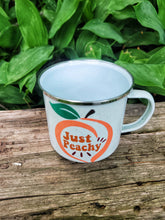 Load image into Gallery viewer, 203-2 Just Peachy Mug, Peach Coffee Mug, Peach Cup, Georgia Peach
