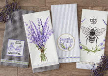 Load image into Gallery viewer, 63-755212 Flower Market Embellished Dishtowel
