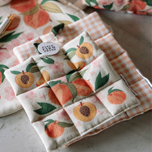 Load image into Gallery viewer, 366-9 Peach Blossom Pot Holder Set
