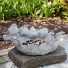 Load image into Gallery viewer, 23-1894 Cement Leaf Bird Feeder (PC)
