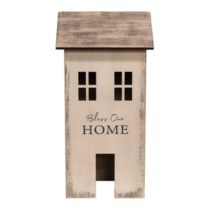 29-492 Bless Our Home Light Up Primitive House