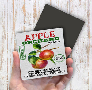 36-61 Farmhouse Apple Orchard Organic Magnet Fridge