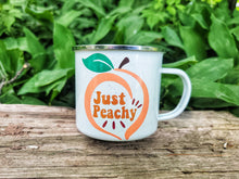 Load image into Gallery viewer, 203-2 Just Peachy Mug, Peach Coffee Mug, Peach Cup, Georgia Peach
