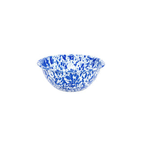 160-18   Splatter Enamelware Small Serving Bowl