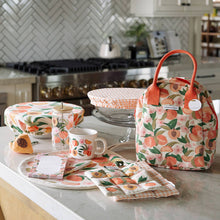 Load image into Gallery viewer, 366-9 Peach Blossom Pot Holder Set
