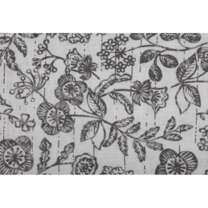 702-9127 Gray Gables Floral Placemat  18Lx12W