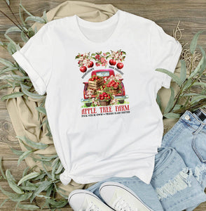 36-48 Apple Tree Farm Red Pick Up T-Shirt