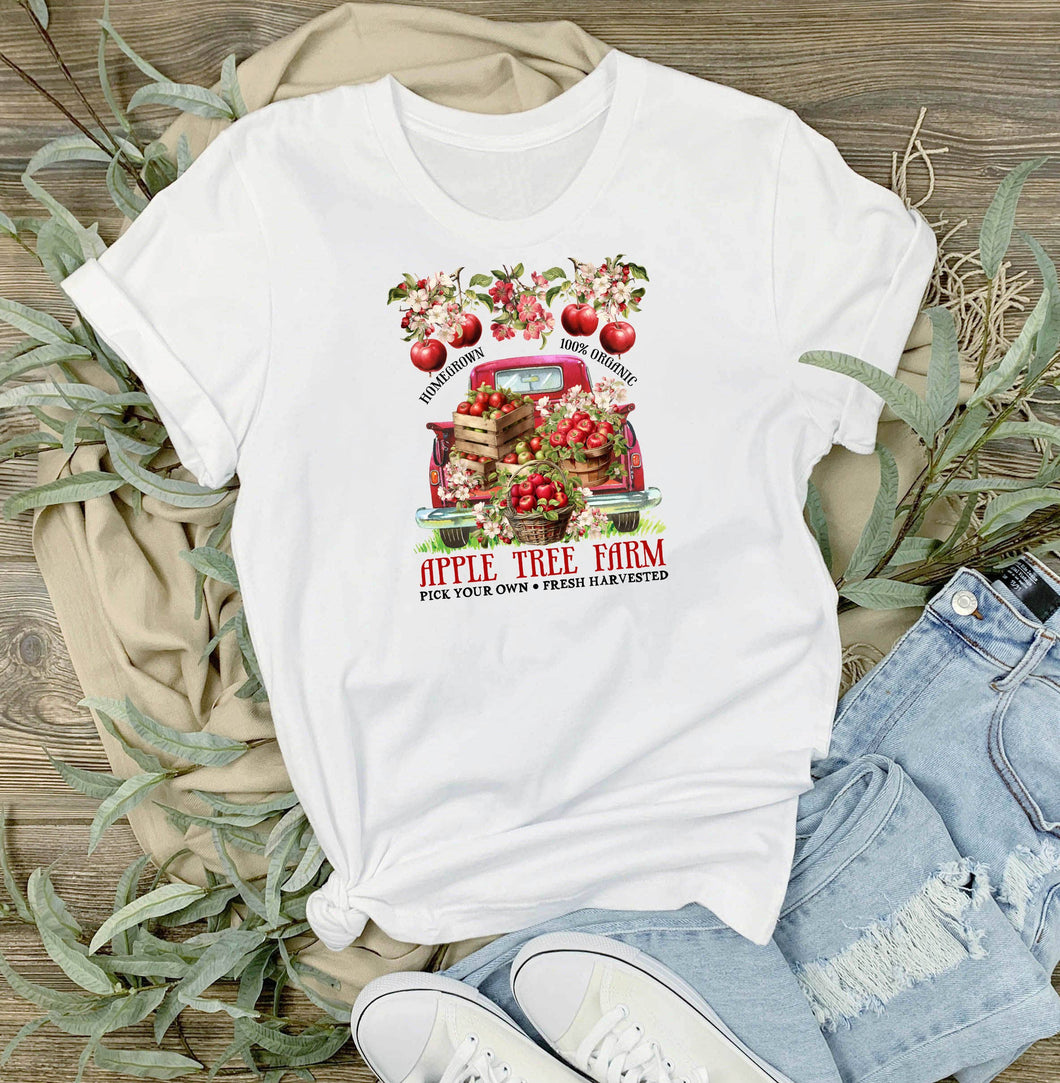 36-48 Apple Tree Farm Red Pick Up T-Shirt