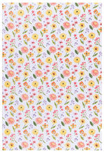 Load image into Gallery viewer, 19   Cottage Floral Bakers Floursack Dishtowels Set of 3
