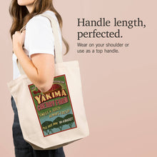 Load image into Gallery viewer, 51-05633   ORGANIC TOTE BAG Yakima, Washington, Cherries Vintage Sign
