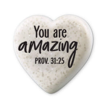 Load image into Gallery viewer, 209-14 LCP You Are Amazing Heart Stone - Heart Stone

