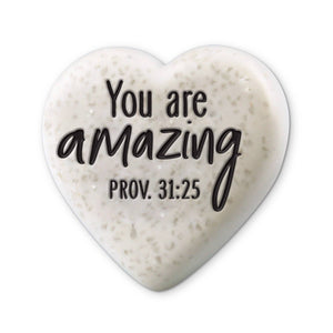 209-14 LCP You Are Amazing Heart Stone - Heart Stone