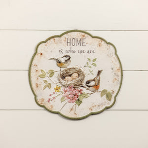 114-3664 15.75" HOME BIRD SIGN