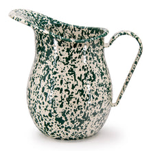 Load image into Gallery viewer, 160-27 Splatter Enamelware Large Pitcher
