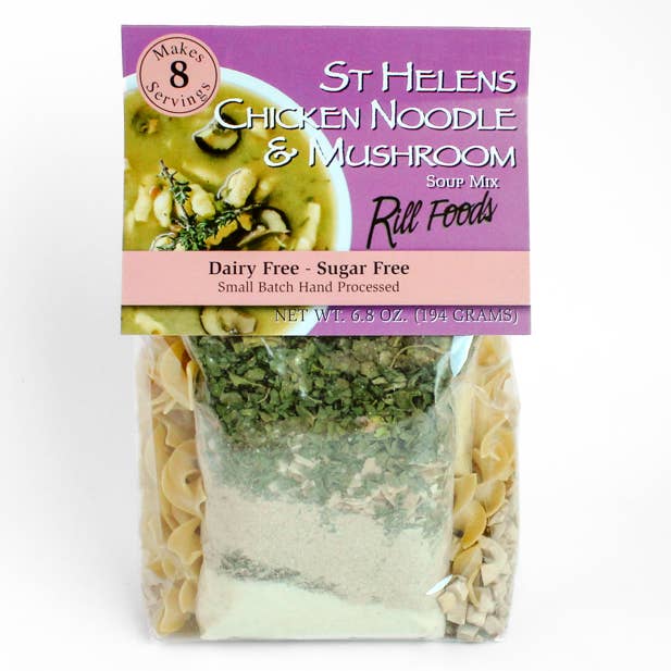 46   Large St Helens Chicken Noodle & Mushroom Soup Mix