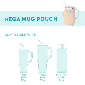 8-3455 Cowgirl Coquette Mega Mug Pouch