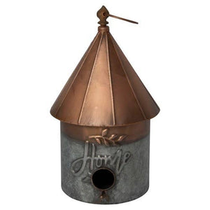 58-9998  Metal Birdhouse "Home"