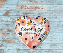Load image into Gallery viewer, 209-40554 LCP Heart Stone Floral Courage Pink Blue
