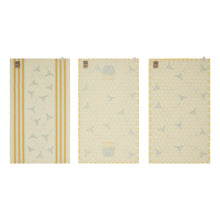 Load image into Gallery viewer, 702-9711 Buzzy Bees Honeypot Tea Towel Set of 3 16x28
