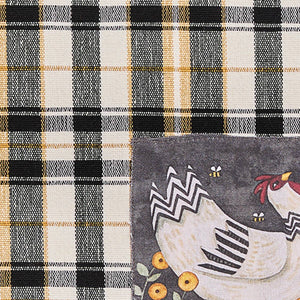 157- 4950010 My Little White Hen Placemat