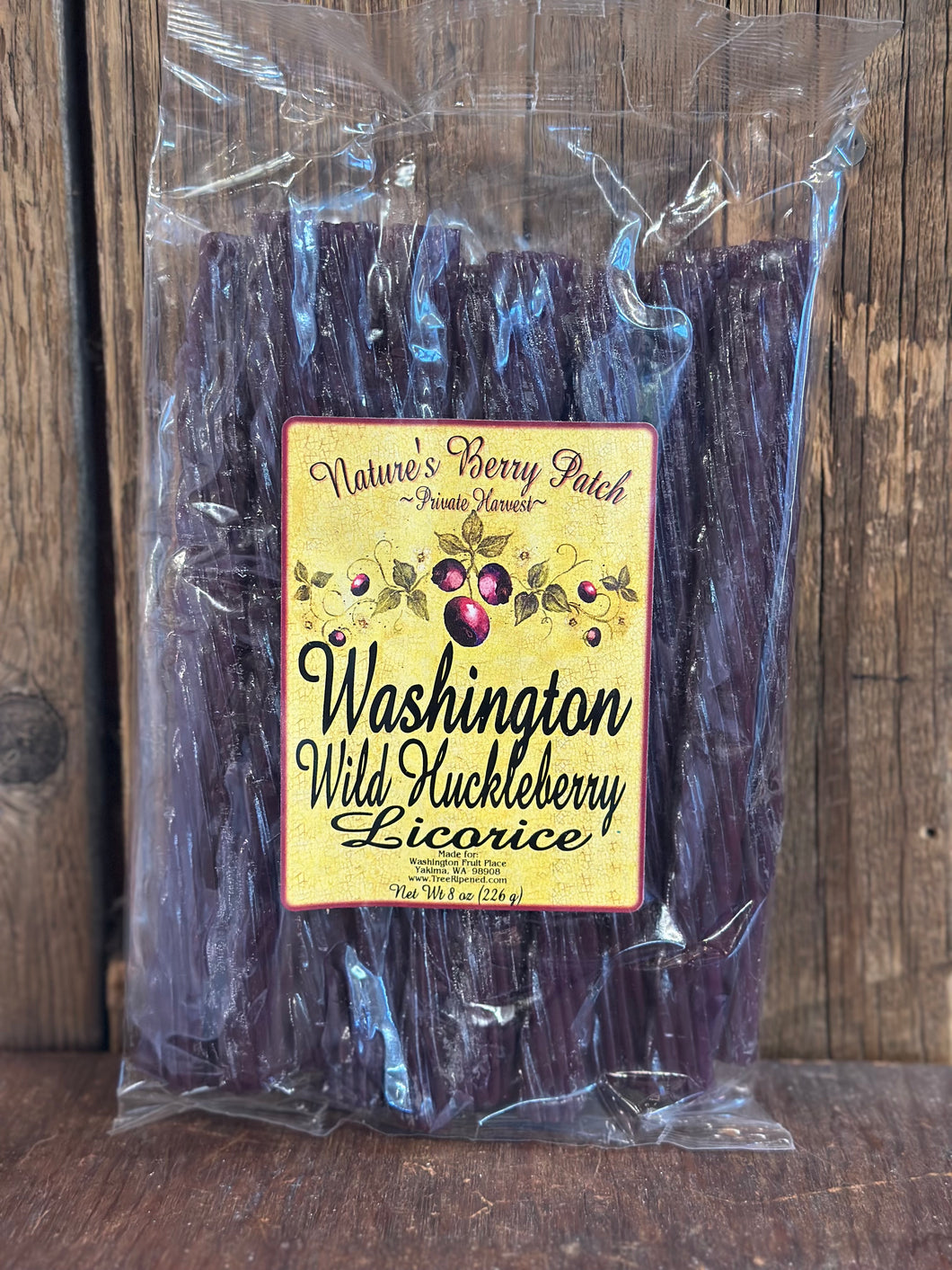 700 Huck Licorice 8oz bag